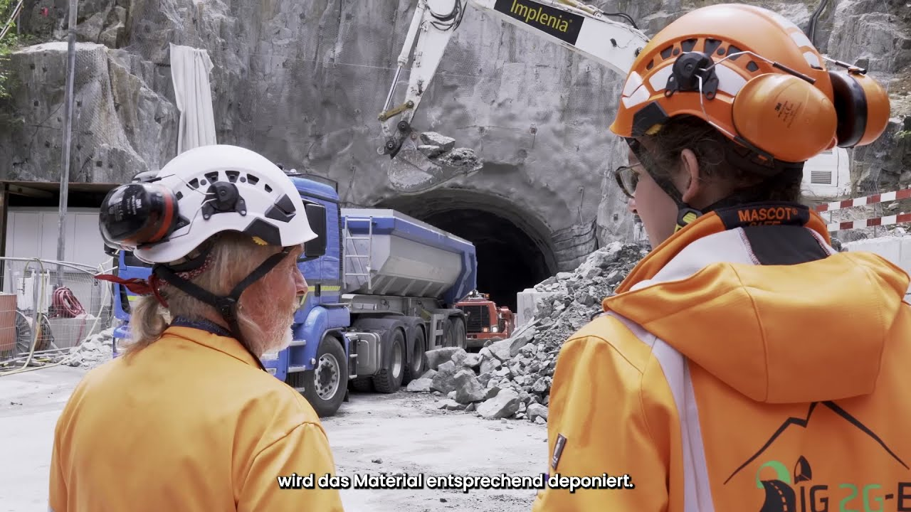 2. Gotthardröhre - Im Fokus: Sprengvortrieb zur Umlegung des Service- und Infrastrukturstollens Unsere Bauleitung auf der Baustelle 2. Röhre Gotthard Strassentunnel