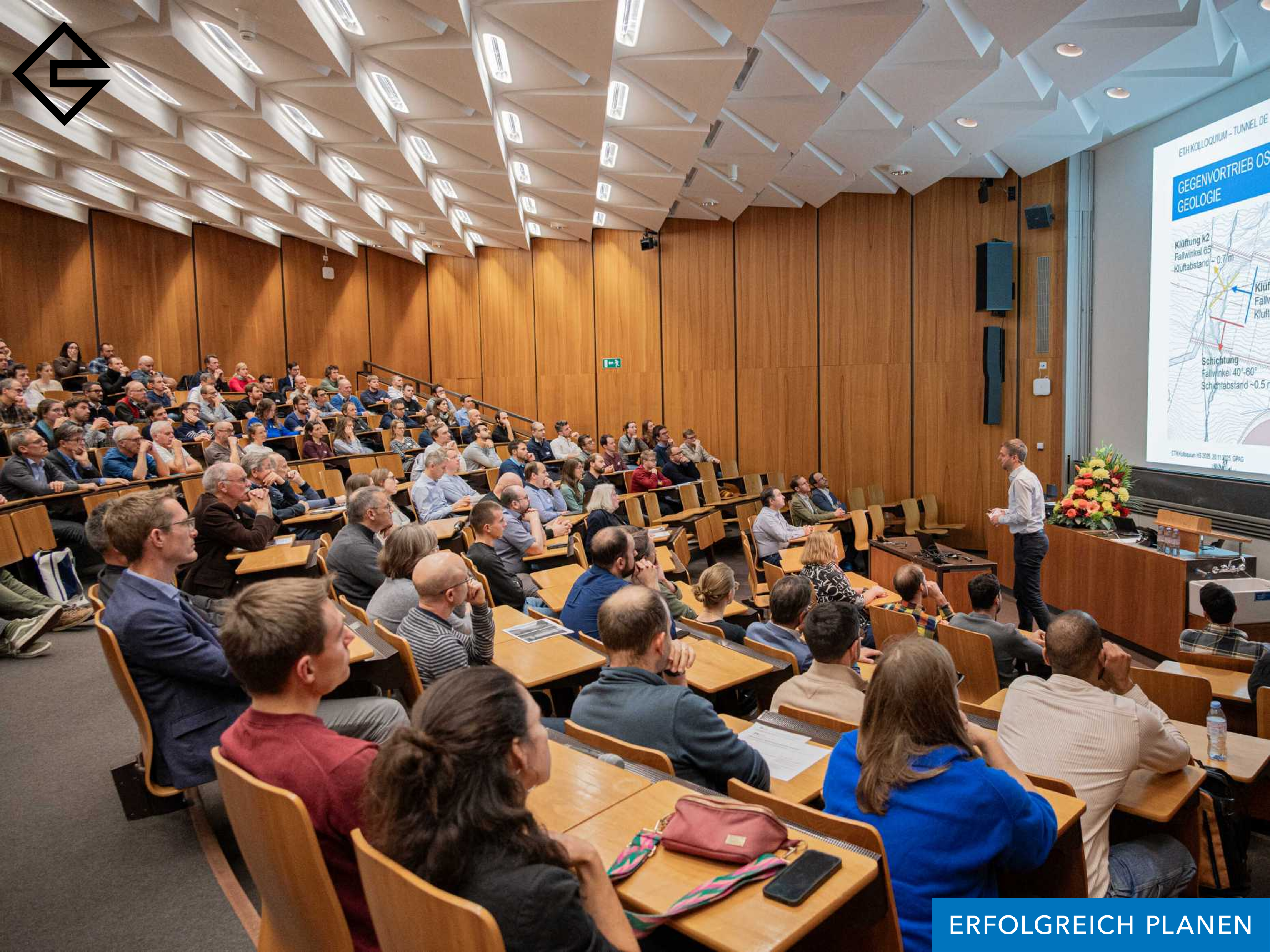 Projektvorstellung Tunnel de Ligerz an der ETH Zürich