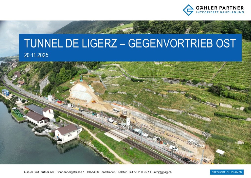 Projektvorstellung Tunnel de Ligerz an der ETH Zürich