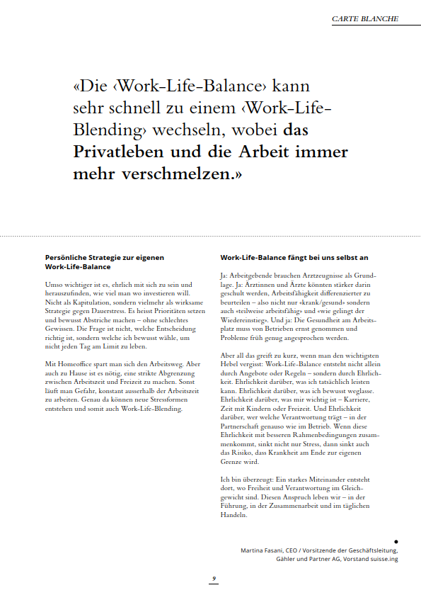 Mit Ehrlichkeit zu mehr Work-Life-Balance