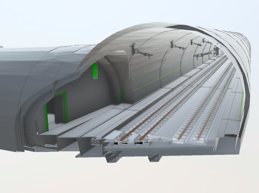 Meilenstein erreicht: Das Projekt Mattertal Tunnel wird öffentlich aufgelegt.