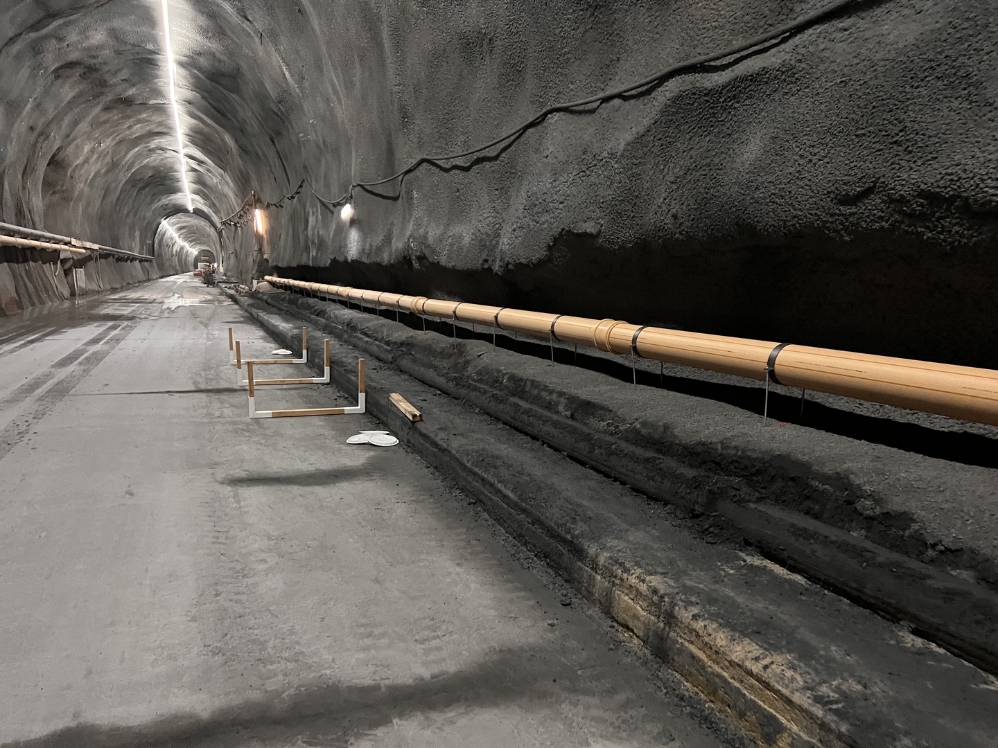 Bergwasserfassung im Lötschberg-Basistunnel
