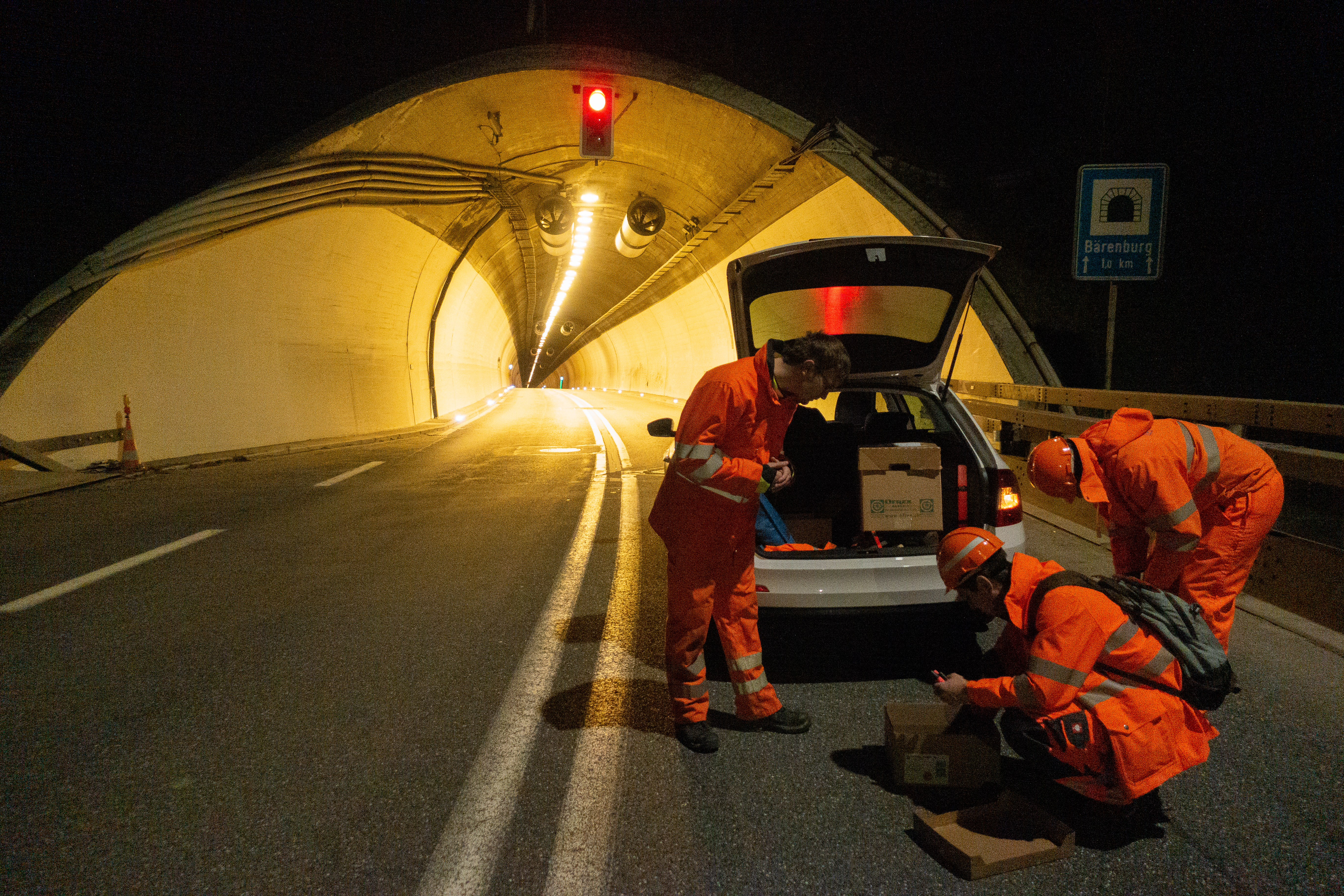 N13/N28, Hauptinspektion GR Los 1 – erste Tunnelinspektionen abgeschlossen